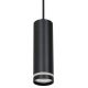 Lámpara colgante para sistema de rieles PIPE 1xGU10/25W/230V negro