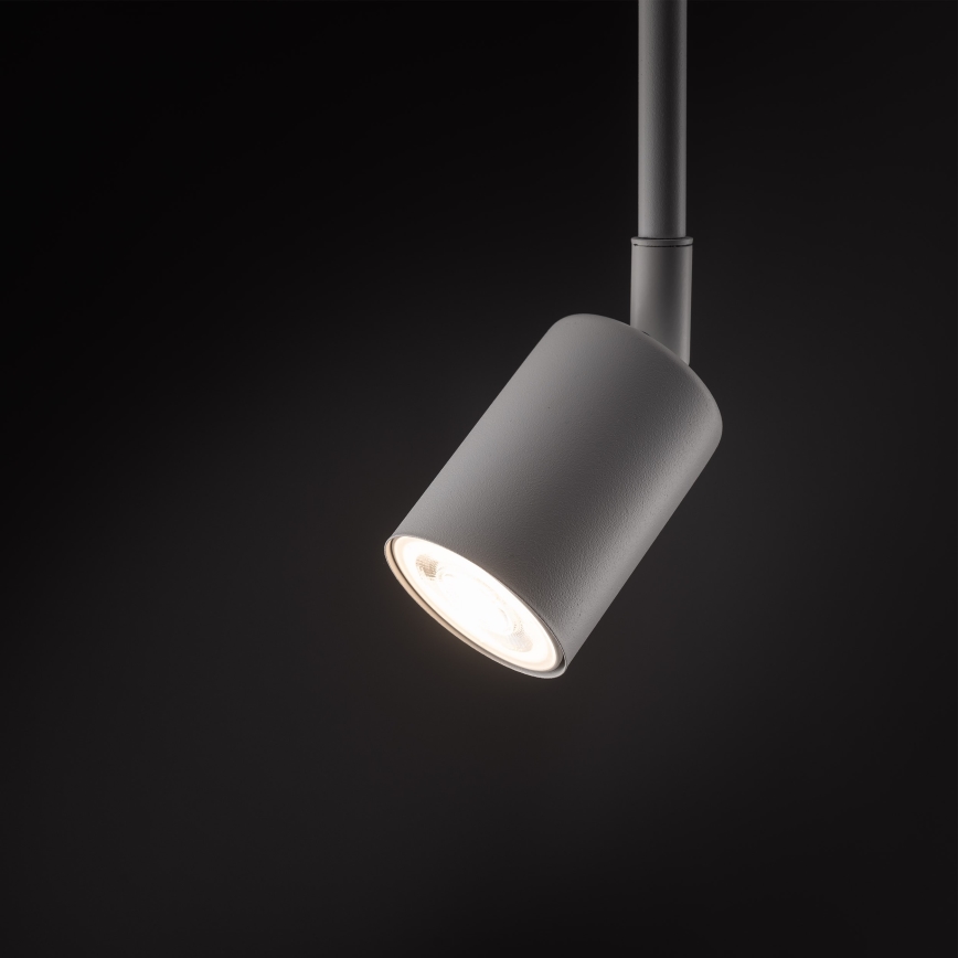 Lámpara colgante para sistema de raíles monofásico TOP 1xGU10/10W/230V blanco