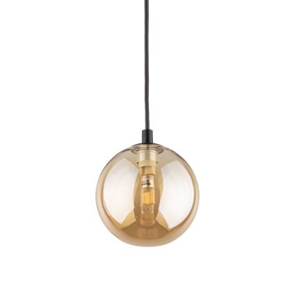 Lámpara colgante para sistema de rieles TRACER 1xG9/8W/230V negro/marrón ahumado
