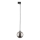 Lámpara colgante para sistema de rieles TRACER 1xG9/8W/230V negro/negro ahumado