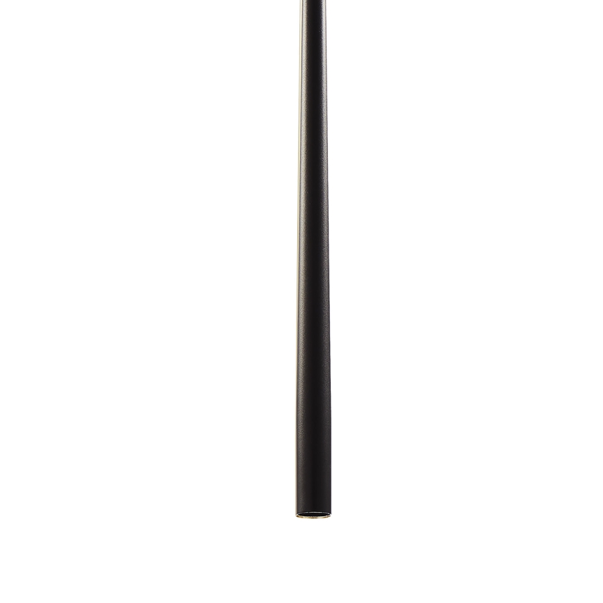 Lámpara colgante para sistema de rieles trifásico PIANO 1xG9/8W/230V negro