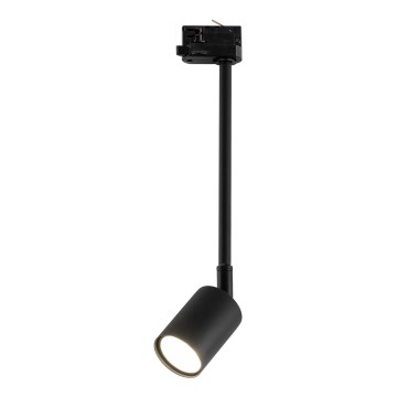Lámpara colgante para sistema de rieles trifásico TOP 1xGU10/8W/230V negro