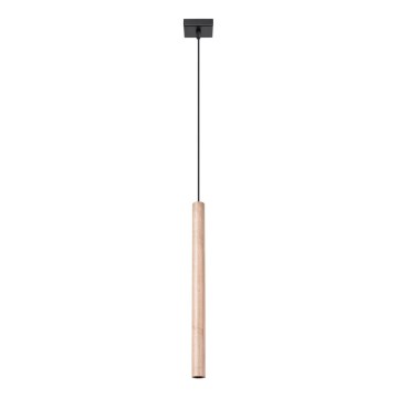 Lámpara colgante PASTELO 1xG9/8W/230V madera