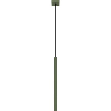 Lámpara colgante PASTELO 1xG9/8W/230V verde