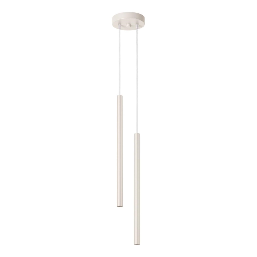 Lámpara colgante PASTELO 2xG9/8W/230V color crema