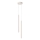 Lámpara colgante PASTELO 2xG9/8W/230V color crema