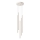 Lámpara colgante PASTELO 5xG9/8W/230V color crema