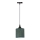 Lámpara colgante PATTI 1xE27/60W/230V diá. 15 cm Verde