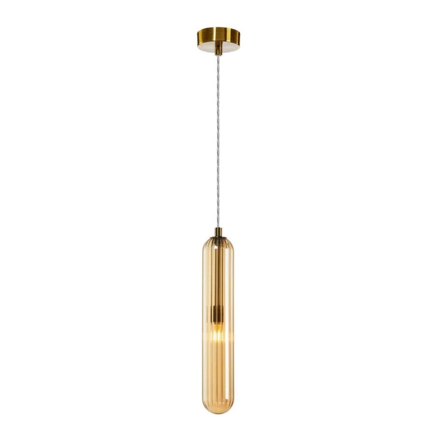 Lámpara colgante PAX 1xG9/9W/230V dorado