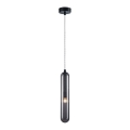 Lámpara colgante PAX 1xG9/9W/230V negro