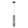 Lámpara colgante PAX 1xG9/9W/230V negro