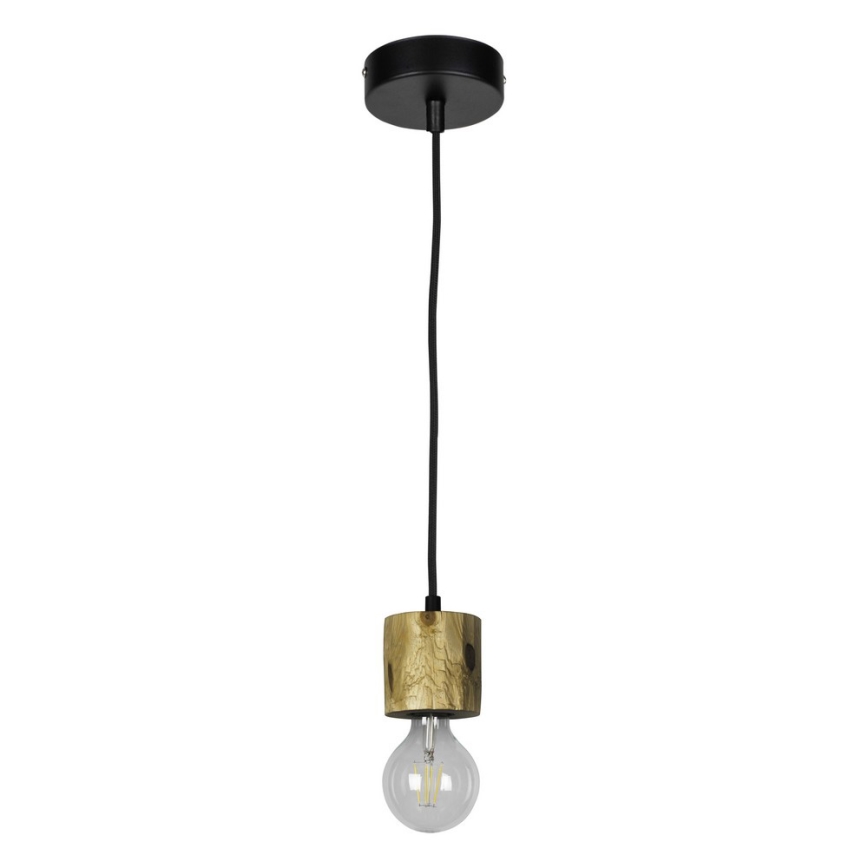 Lámpara colgante PINO 1xE27/60W/230V pino