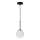 Lámpara colgante POMPEI 1xE27/40W/230V negro