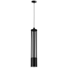 Lámpara colgante PRESCOT 1xGU10/40W/230V negro