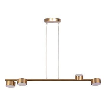 Lámpara colgante PUNTO 4xGX53/12W/230V dorado