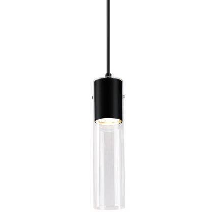 Lámpara colgante RICKY 1xGU10/10W/230V negro