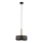 Lámpara colgante RIF LUX 1xGX53/12W/230V diá. 25 cm negro/dorado