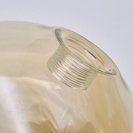 Lámpara colgante ROLLO 1xG9/5W/230V dorado/beige ahumado