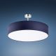 Lámpara colgante RONDO 4xE27/15W/230V diámetro 60 cm azul