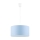 Lámpara colgante RONDO KIDS 1xE27/15W/230V azul