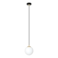 Lámpara colgante ROYAL 1xE14/10W/230V diá. 14 cm negro