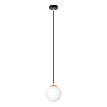 Lámpara colgante ROYAL 1xE14/10W/230V diá. 14 cm negro