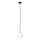 Lámpara colgante ROYAL 1xE14/10W/230V diá. 14 cm negro