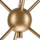 Lámpara colgante RUBBY BALL 6xG9/5W/230V dorado