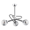 Lámpara colgante SAGITO 3xE14/10W/230V cromo brillante