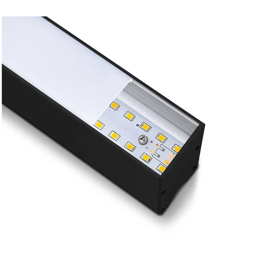 Lámpara colgante SAMSUNG CHIP LED/40W/230V 6400K negro