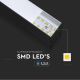 Lámpara colgante SAMSUNG CHIP LED/40W/230V 6400K negro