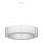 Lámpara colgante SATURNO 6xE27/60W/230V diámetro 70 cm blanco