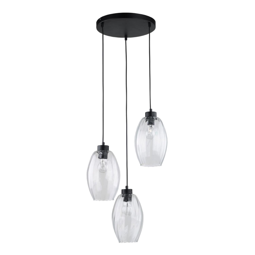 Lámpara colgante SEBO 3xE27/15W/230V