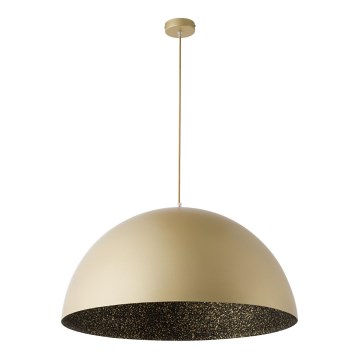 Lámpara colgante SFERA 1xE27/60W/230V diá. 35 cm dorado/negro