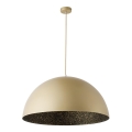 Lámpara colgante SFERA 1xE27/60W/230V diá. 50 cm dorado/negro