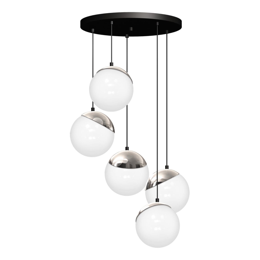 Lámpara colgante SFERA 5xE14/40W/230V