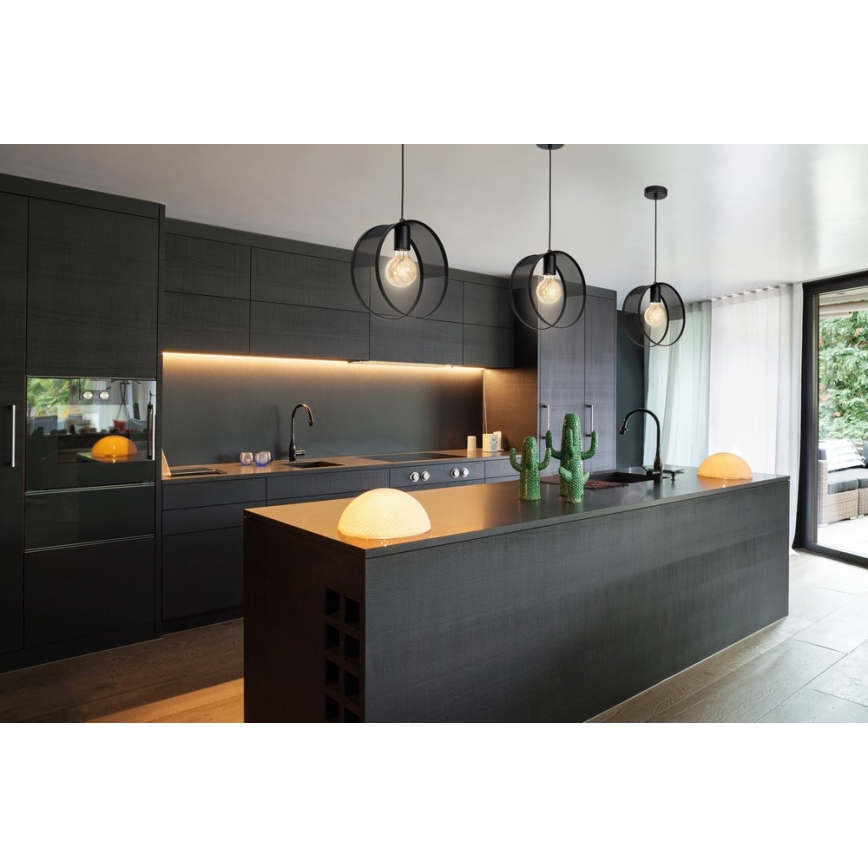 Lámpara colgante SINER 1xE27/60W/230V