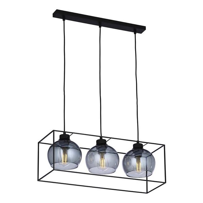 Lámpara colgante SION 3xE27/15W/230V
