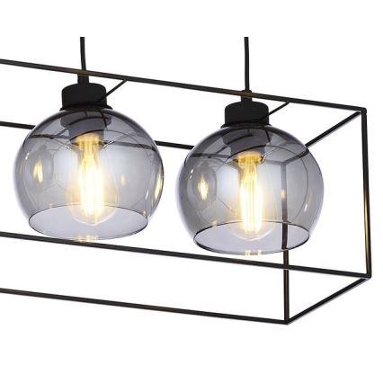 Lámpara colgante SION 3xE27/15W/230V