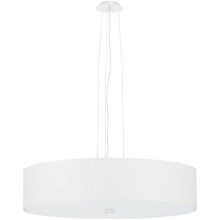 Lámpara colgante SKALA 5xE27/60W/230V diámetro 50 cm blanco