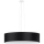 Lámpara colgante SKALA 5xE27/60W/230V diámetro 50 cm negro
