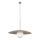Lámpara colgante SLATE 1xE27/15W/230V diá. 65 cm beige