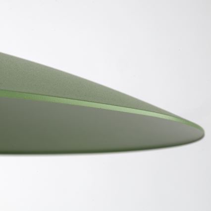 Lámpara colgante SLATE 1xE27/15W/230V diá. 65 cm Verde