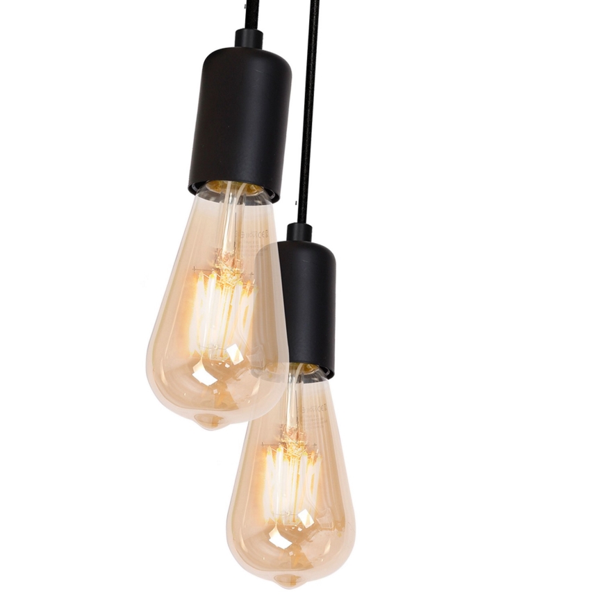 Lámpara colgante SPINDEL 5xE27/60W/230V araña