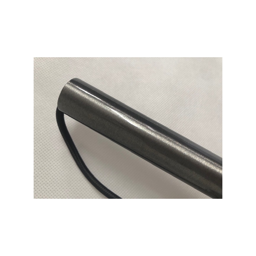 Lámpara colgante STALACTITE 1xG9/2,5W/230V negro