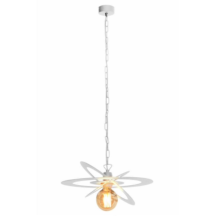 Lámpara colgante STAR 1xE27/15W/230V blanco