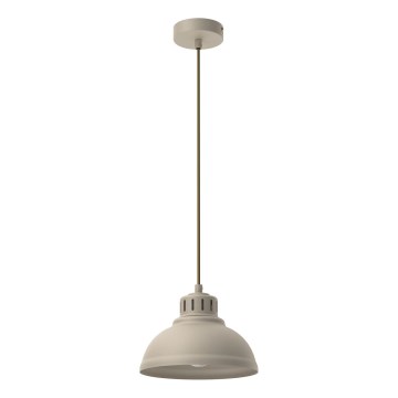 Lámpara colgante SVEN 1xE27/15W/230V beige
