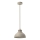 Lámpara colgante SVEN 1xE27/15W/230V beige
