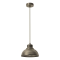 Lámpara colgante SVEN 1xE27/15W/230V latón