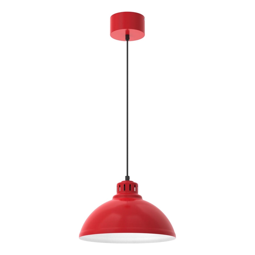 Lámpara colgante SVEN 1xE27/15W/230V rojo